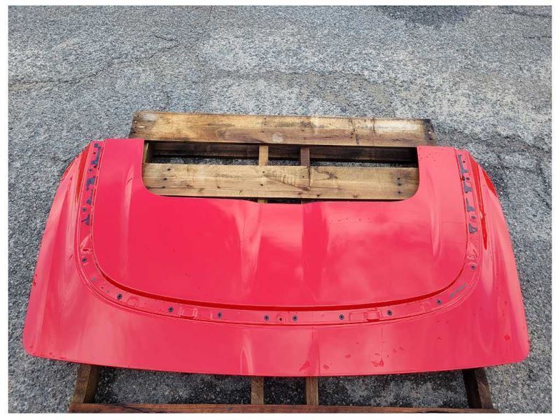 2016-2023 Chevrolet Camaro SS LT1 6.2L Rear Tonneau Cover Convertible Red 1213 - The Parts Farm