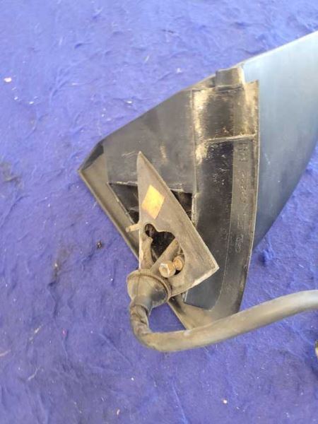 1987-1993 Ford Mustang Convertible Passenger Rear View Mirror Glass Black 2299 - The Parts Farm