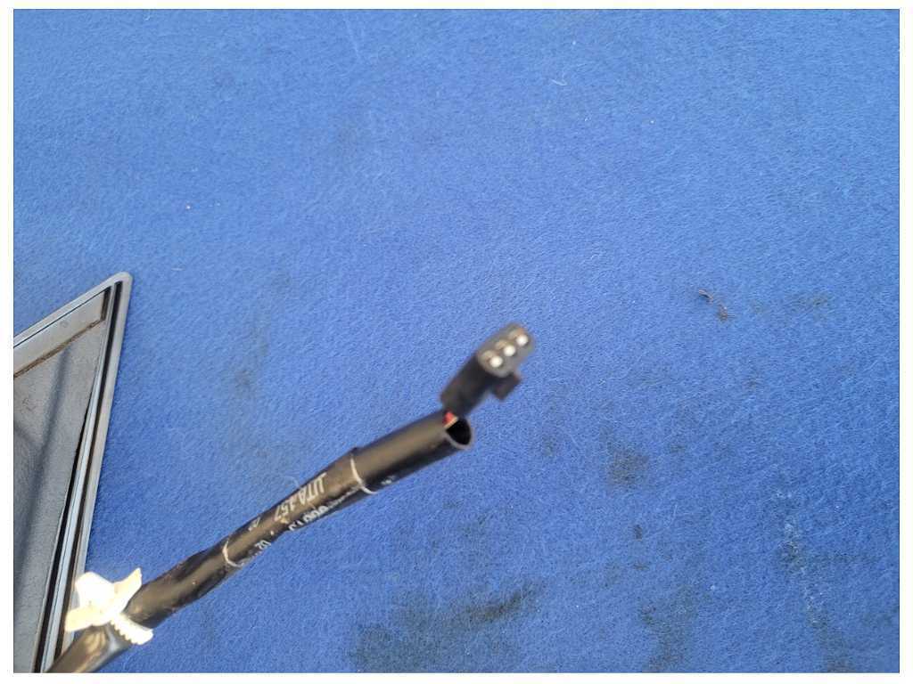 1999-2004 Ford Mustang GT 4.6L Driver Rear View Mirror Glass Black 2561 - The Parts Farm