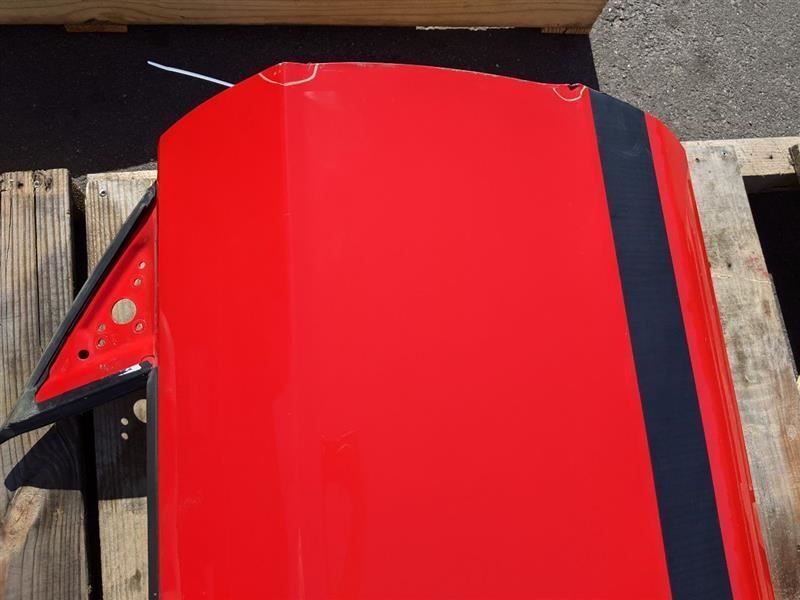 2011-2012 Ford Mustang Roush RH Passenger Front Door Electric Coupe Red OEM - The Parts Farm