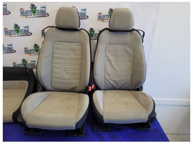 2015-2017 Ford Mustang GT S550 Coupe Seats Cloth Front Rear Good Bags 2318 - The Parts Farm
