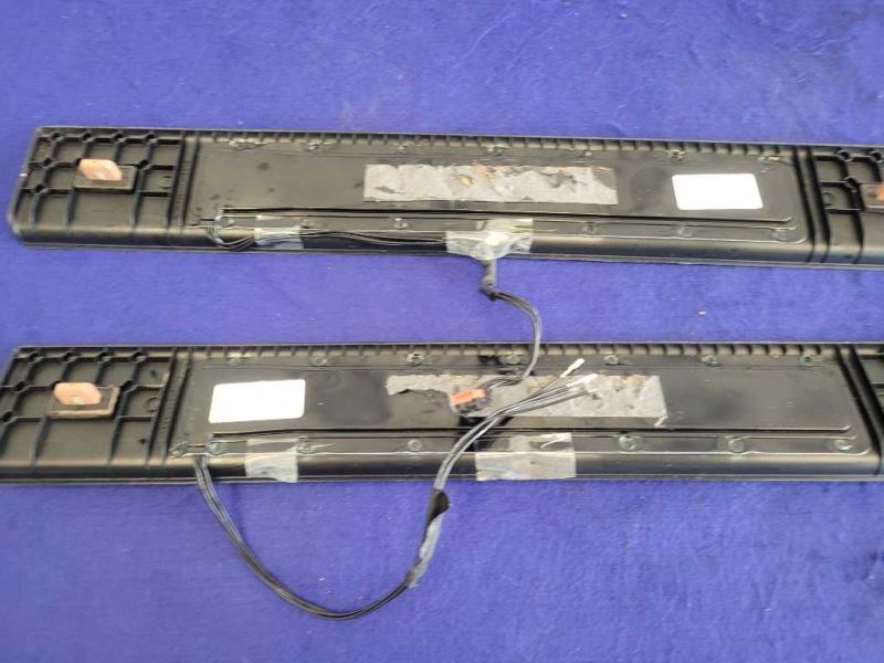 2015-2023 Ford Mustang GT S550 Pair Door Sill Plates Lighted Scuff 2398 - The Parts Farm
