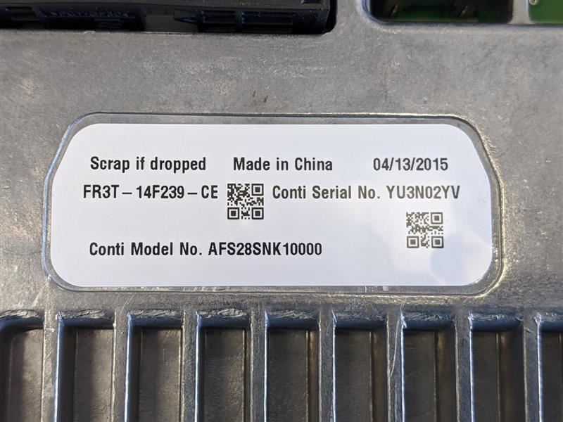 2015-2017 Ford Mustang GT S550 Info-GPS-TV Screen Front Display Center Dash - The Parts Farm