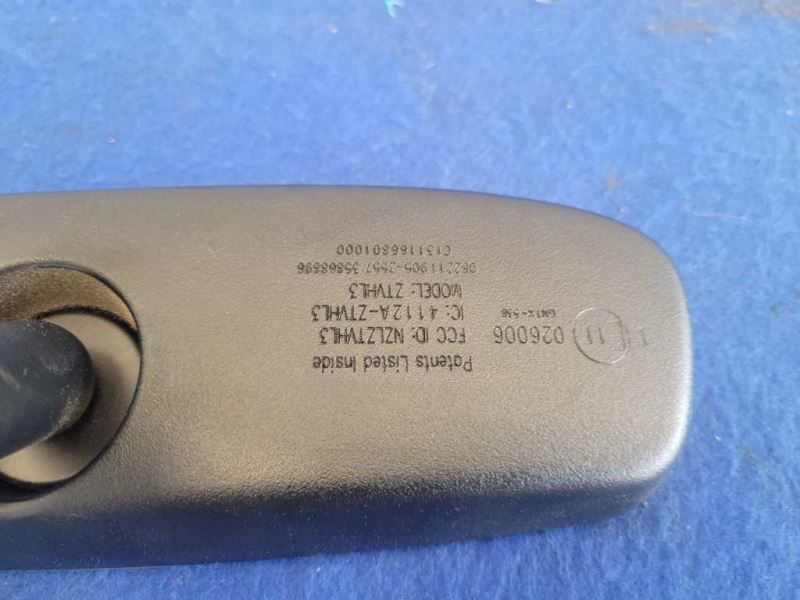2012 Fisker Karma Sedan Hybrid Rear View Mirror Front Windshield Upper 1959 - The Parts Farm