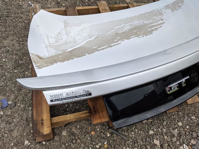2015-2017 Ford Mustang GT EcoBoost Decklid Deck Lid Trunk Hatch Spoiler Plaque - The Parts Farm