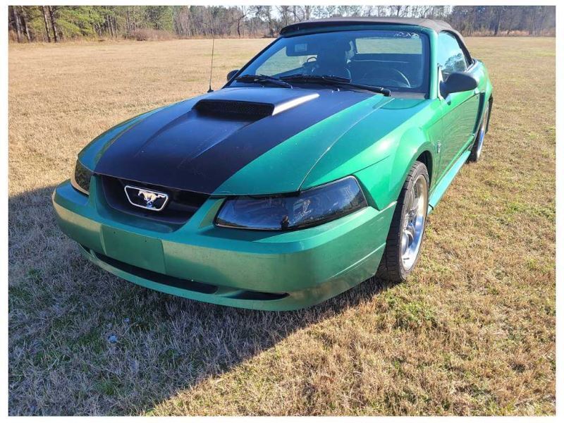 1999-2004 Ford Mustang GT 4.6L Convertible Passenger RH Front Door Paint SW 2312 - The Parts Farm