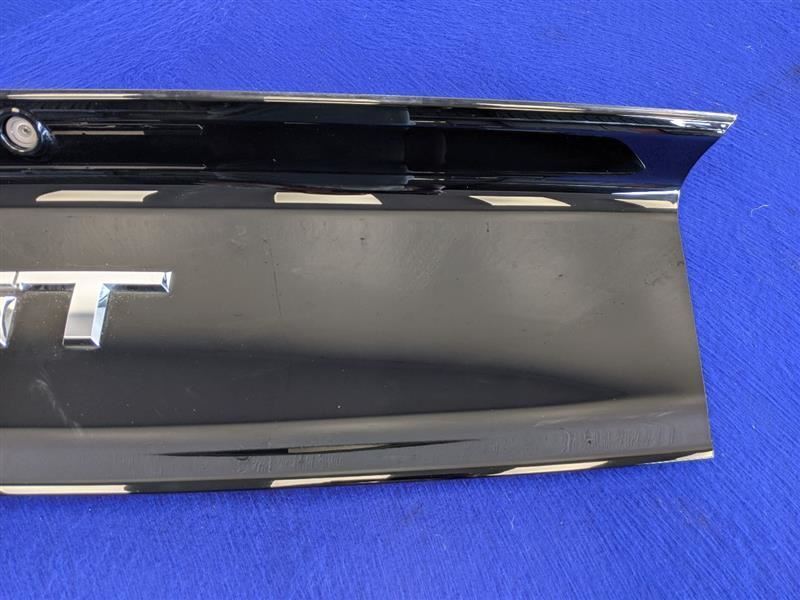 2015-2017 Ford Mustang GT Tail Finish Panel Black With Model Emblem OEM - The Parts Farm