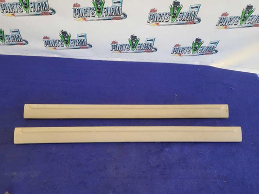 1999-2004 Ford Mustang Cobra SVT DOHC Pair Door Sill Scuff Plates Tan 2276 - The Parts Farm