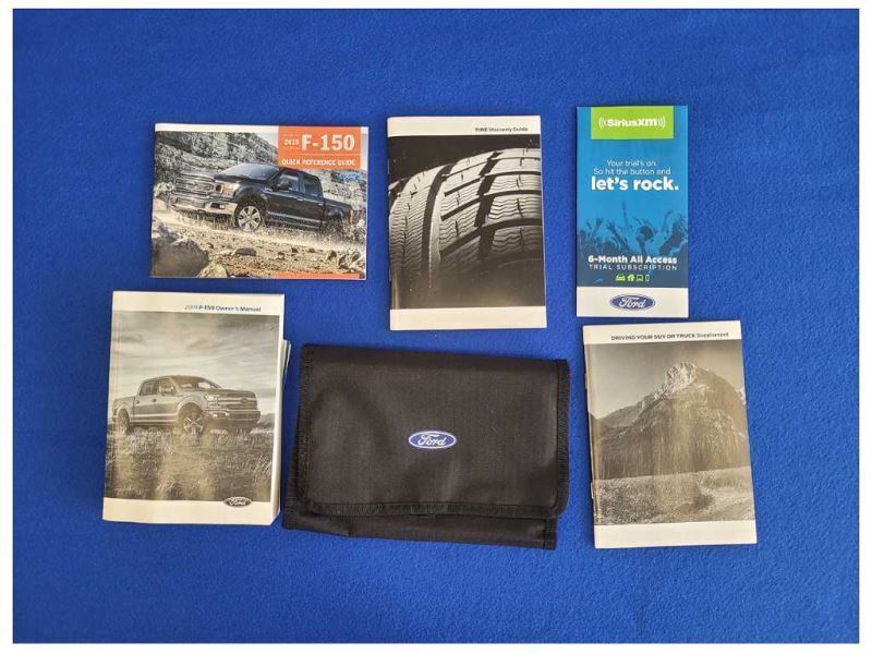 2019 Ford F150 4x4 Pickup Truck Owner's Manual Pamphlet Book Cover 2552 - The Parts Farm