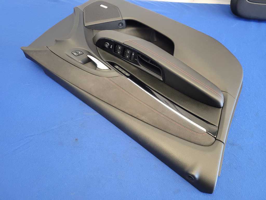 2014-2017 Chevrolet SS 6.2L Sedan Set Door Panels Suede Card Front Rear 2602 - The Parts Farm