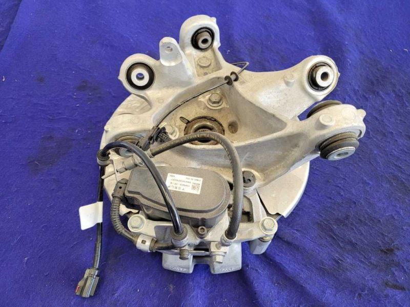 2017 2018 2019 2020 Tesla Model 3 Driver Left LH Rear Back Spindle Knuckle Stub - The Parts Farm