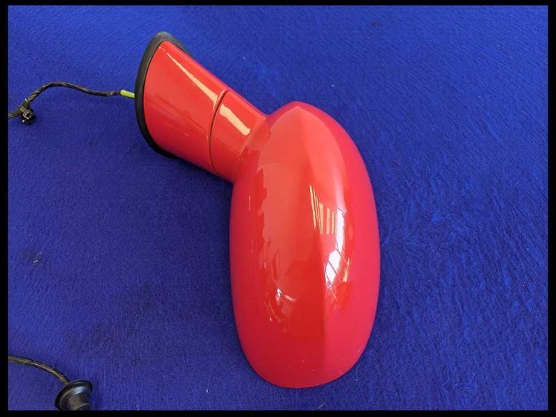 2015-2018 Dodge Challenger SRT-8 Scat Pack Driver Left LH Mirror Spot Heated Red - The Parts Farm