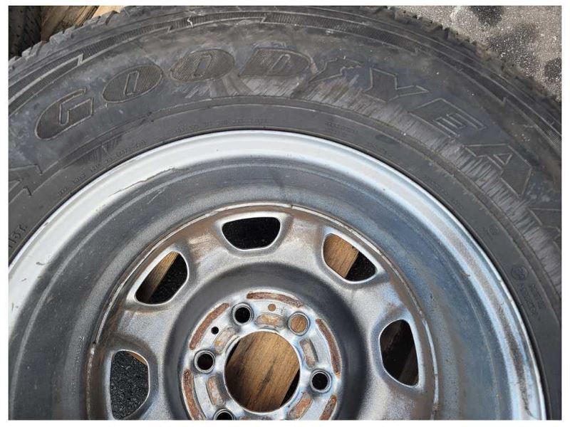 2015-2021 Ford F150 Pickup Truck Wheel 17x7.5 Painted Silver Tire 2251 - The Parts Farm