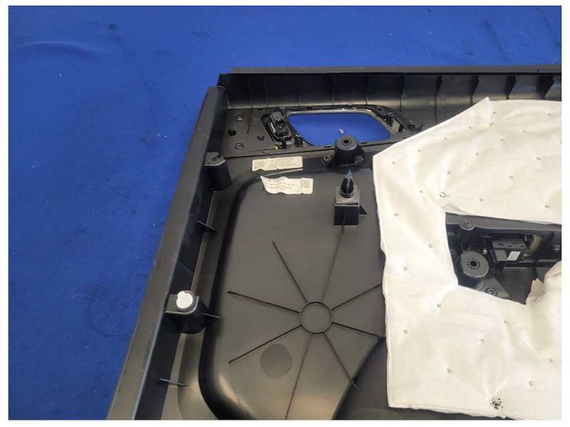 2019-2022 Ford Ranger 4x4 2.3L Driver Rear Door Panel Black Crew Cab 2455 - The Parts Farm