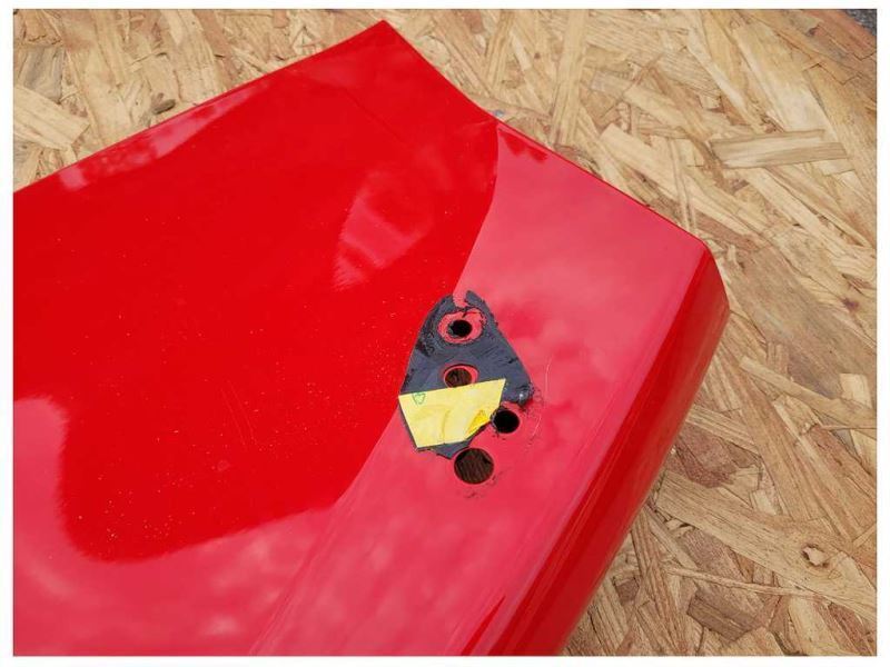 2019-2020 Chevrolet Camaro SS Rear Deck Lid Trunk No Spoiler Paint Red C124 - The Parts Farm