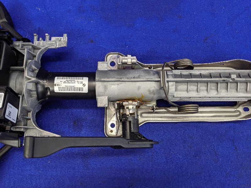 2008-2013 BMW M3 Steering Column Floor Shift Manual Adjusted 6 Speed Tilt - The Parts Farm