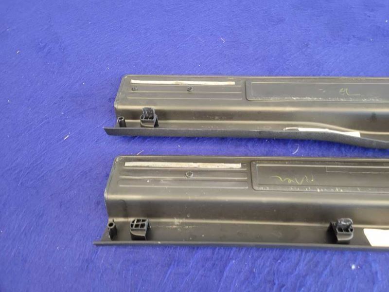 2011-2014 Ford Mustang GT 5.0L Pair Door Sill Scuff Plates Base 2418 - The Parts Farm