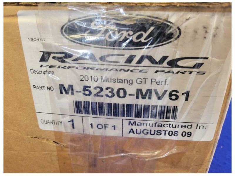 Ford Performance M-5230-MV61: Exhaust System, Axle-Back, Stainless Steel, Nature - The Parts Farm