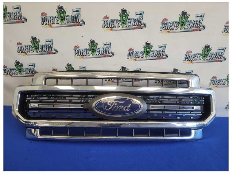 2022 Ford F250 Super Duty Pickup Truck Front Upper Grill *Broke Tabs* 2557 - The Parts Farm
