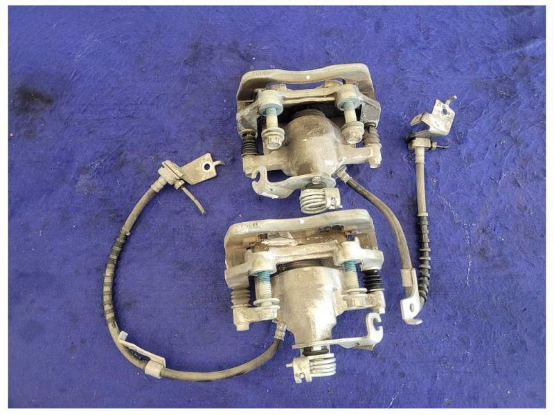 2015-2017 Ford Mustang EcoBoost Rear Brake Calipers Pads Hoses 1381 - The Parts Farm