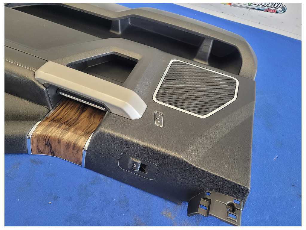 2018-2020 Ford F150 Pickup Truck Passenger Front Door Panel *Scuffs* Black 2490 - The Parts Farm