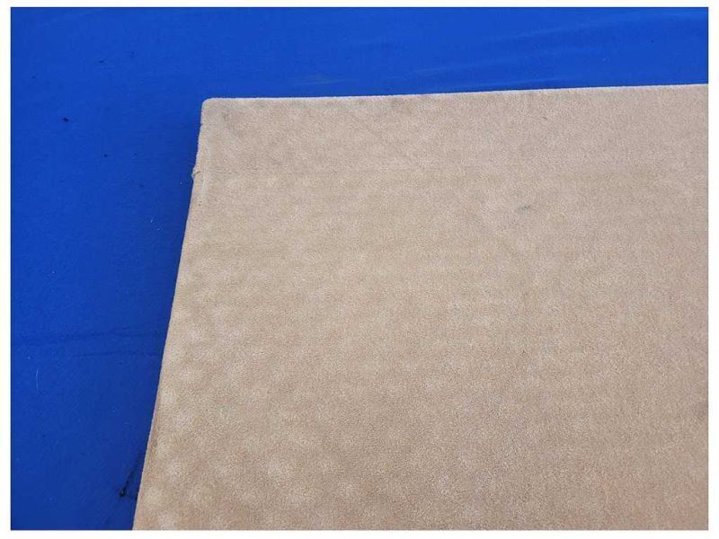 2004-2006 Porsche Cayenne Turbo 4.5L Rear Lower Cover Carpet Tan 2137 - The Parts Farm