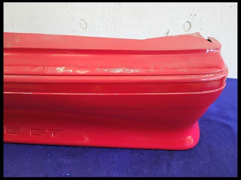 1987-1993 Ford Mustang GT 5.0L Rear Back Bumper Cover Paint Scuffs Scratches - The Parts Farm