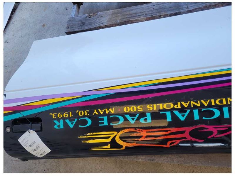 1993 Chevrolet Camaro Z28 Coupe Driver Front Door Shell Paint Scuffed 2546 - The Parts Farm