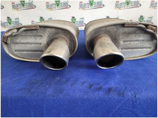 2015-2017 Ford Mustang GT S550 Pair Rear Mufflers Exhaust Pipe Tip 2876