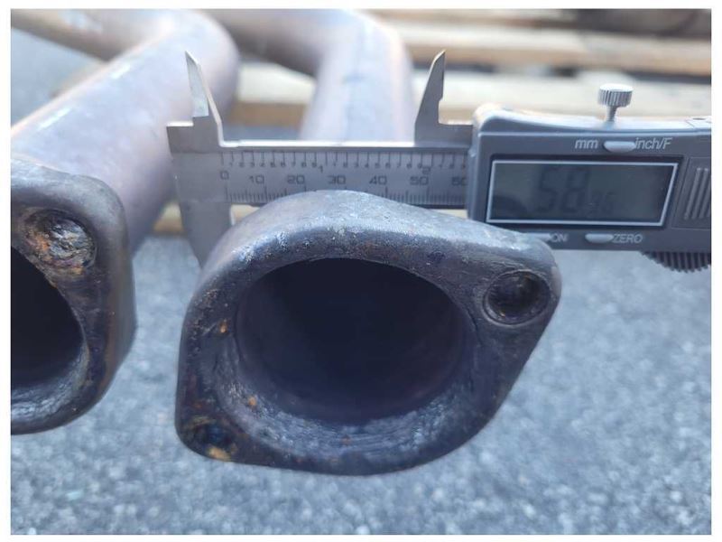 2001-2006 BMW M3 Convertible Exhaust Mid Pipe Center Section Intermediate 2448 - The Parts Farm