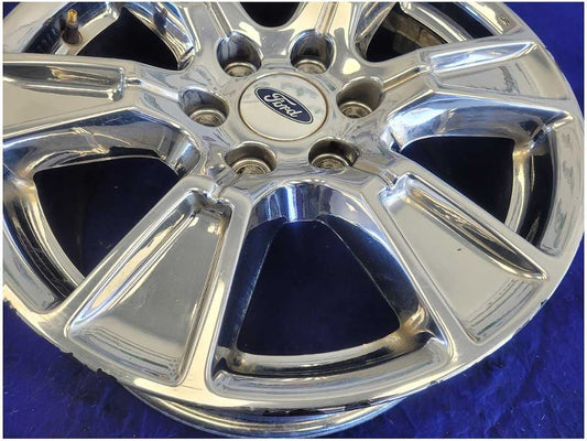 2015-2020 Ford F150 Pickup Truck Wheel 18x7.5 Spoke Chrome Rim *Scuffs* 2747