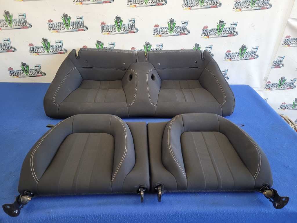 2018-2023 Ford Mustang GT S550 Rear Coupe Seat Seats Cloth Upper Lower 2644 - The Parts Farm