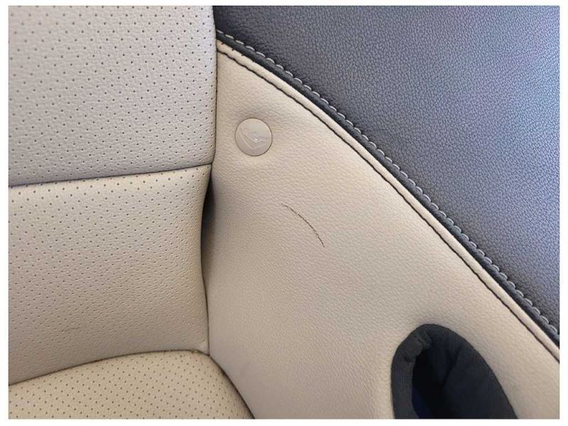 2015-2017 Ford Mustang GT S550 Rear Convertible Leather Seats Upper Lower 2610 - The Parts Farm