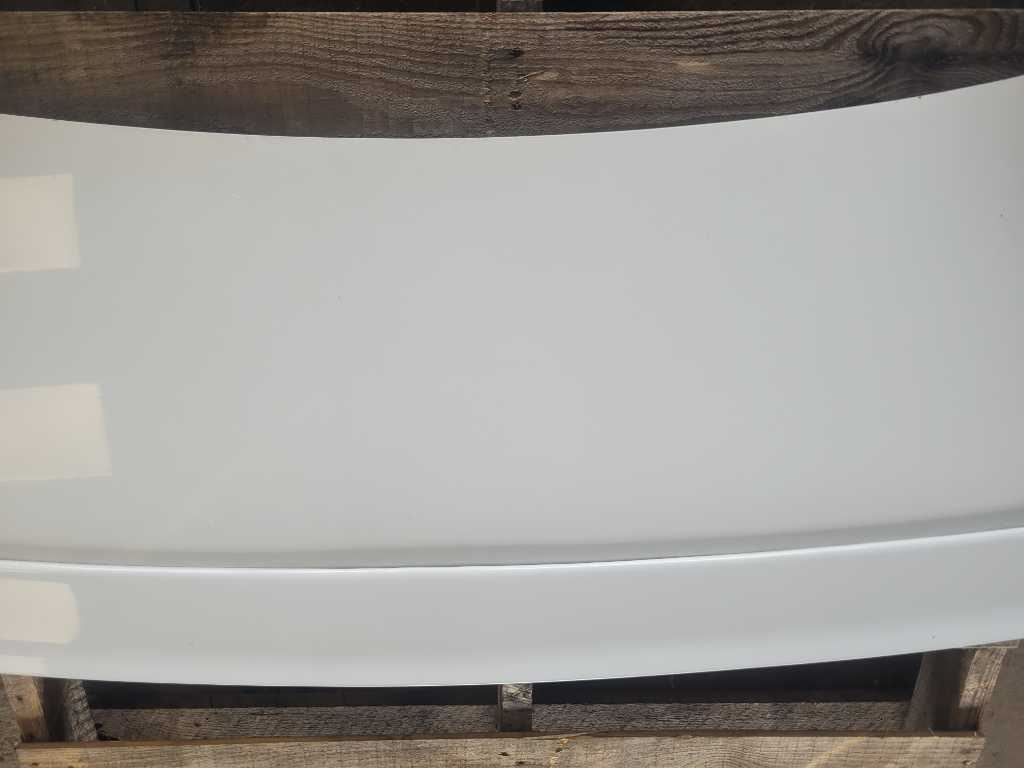 1990 Ford Mustang ASC Mclaren Convertible Rear Deck Lid Wing Spoiler White 2603 - The Parts Farm