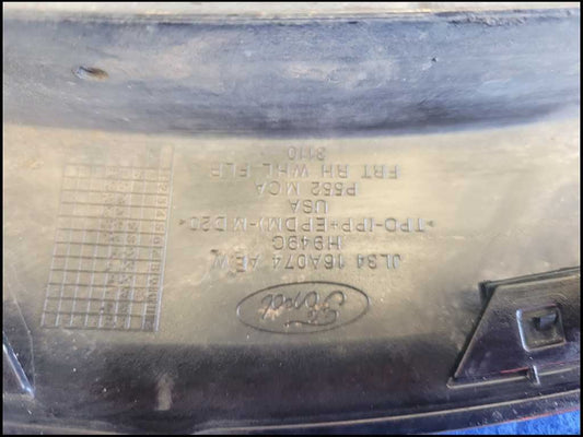 2018-2020 Ford F150 Pickup Truck Passenger Front Wheel Lip Molding Paint E2 2693