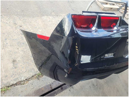2010-2013 Chevrolet Camaro SS Rear Bumper No Rear Park Assist Paint Black 2480