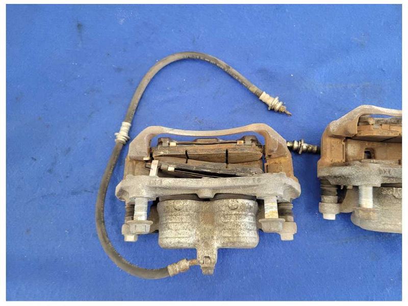 2011-2012 Nissan Leaf Set Front Brake Caliper Pad Hose1856 - The Parts Farm