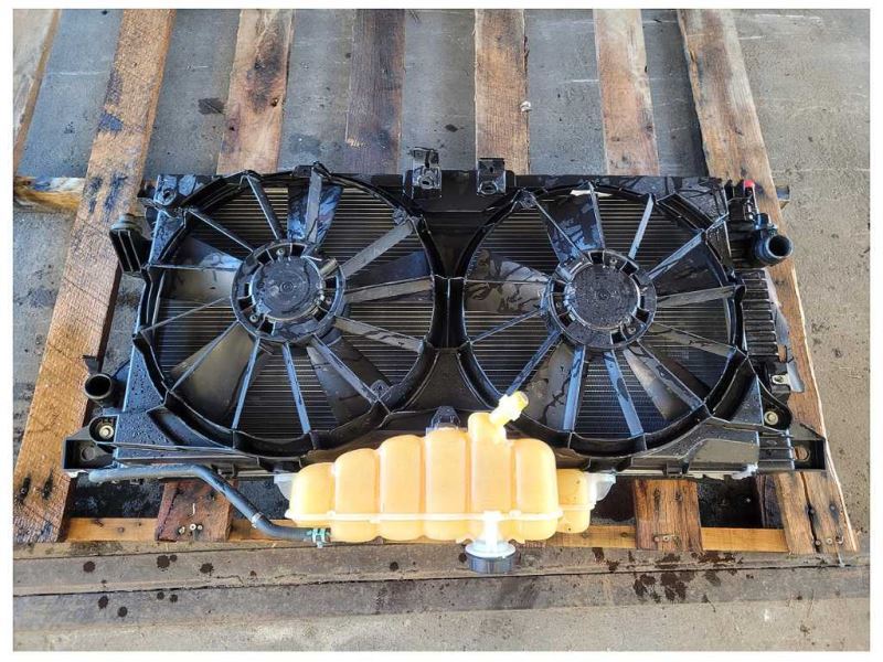 2015-2017 Ford F150 4x4 Pickup Truck Radiator Cooling Engine Fan Condenser 2482 - The Parts Farm