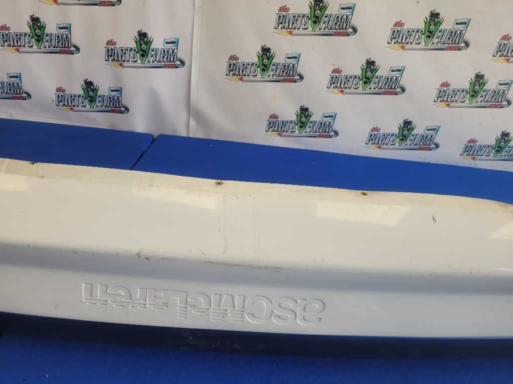 1990 Ford Mustang Mclaren Convertible Rear Bumper Cover Paint White 2603 - The Parts Farm