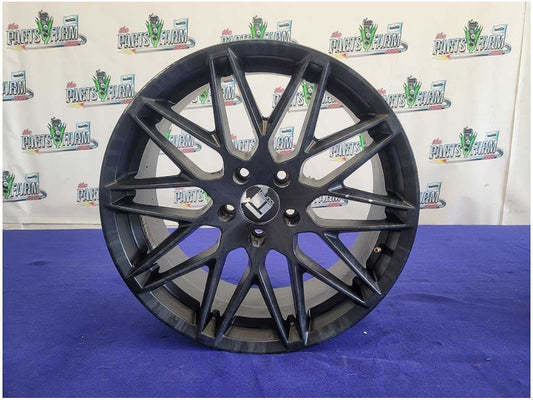 2005-2014 Ford Mustang GT Touren Set Wheels 19x8.5 Black Spoke Rim *Read* 2721