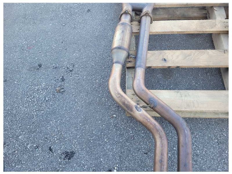 2001-2006 BMW M3 Convertible Exhaust Mid Pipe Center Section Intermediate 2448 - The Parts Farm