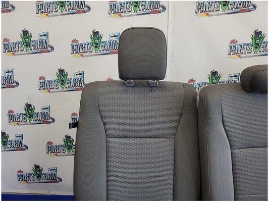 2018-2020 Ford F150 F-150 Crew Cab Truck Rear Bench Gray Cloth Seats 2869