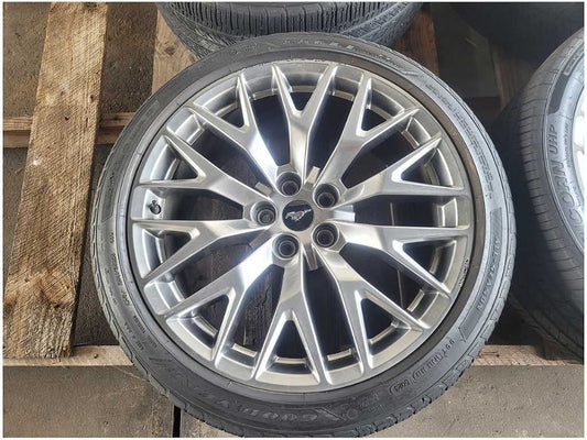 2024 Ford Mustang GT S650 Set Wheels 20x9 Silver Spoke Rim Tires *Read* 2891
