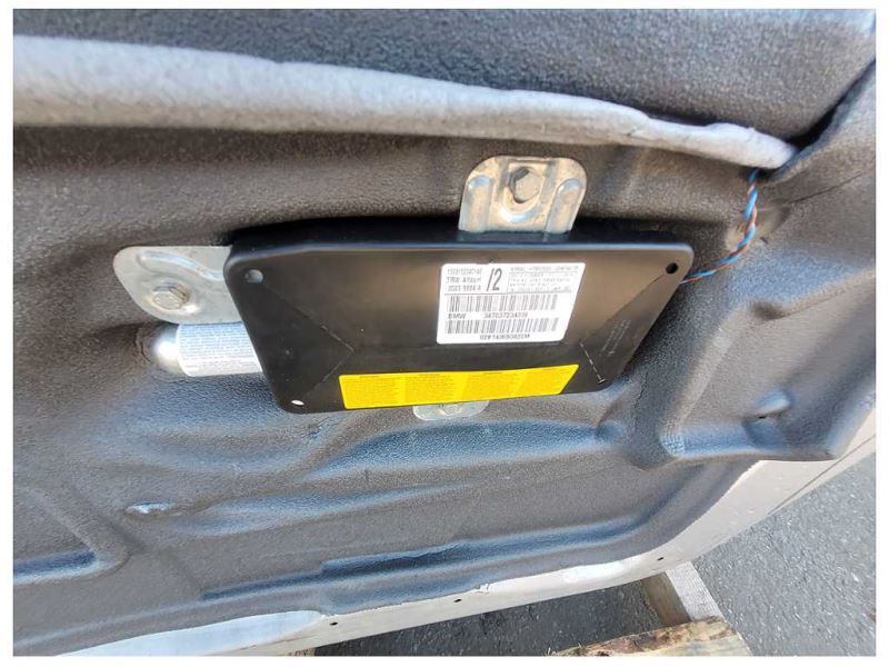 2001-2006 BMW M3 Convertible Passenger Front Door Shell Paint Silver 2451 - The Parts Farm