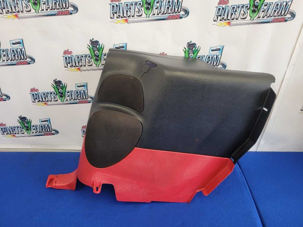 1994-1995 Ford Mustang GT Convertible Passenger Rear Quarter Trim Red 2631 - The Parts Farm