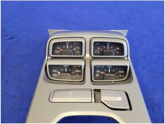 2010-2015 Chevrolet Camaro SS Gauge Pod Center Console Automatic Trans 2783