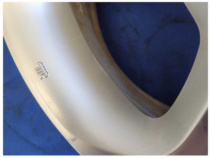 2011-2012 Nissan Leaf Wheel Rim 16x6.5 Alloy 5 Spoke Cap Silver 1856 - The Parts Farm