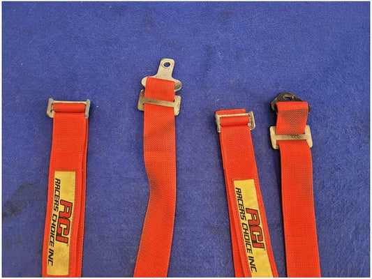 2010-2015 Chevrolet Camaro SS Coupe NON SFI Red Seat Belts 2774