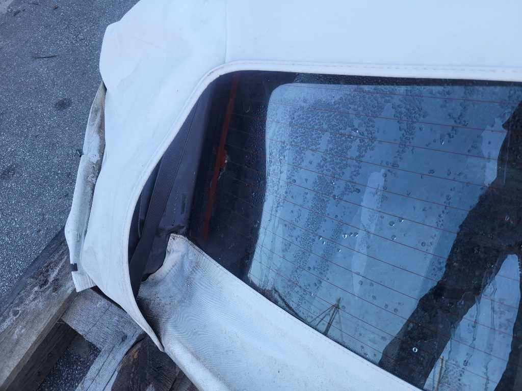 1994-1998 Ford Mustang Convertible Top Frame Cloth Shell Cover *Ripped* 2631 - The Parts Farm