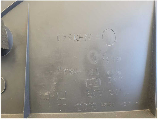 1993-1997 Pontiac Firebird Firehawk 5.7 Passenger Rear Quarter Plastic Trim 2676